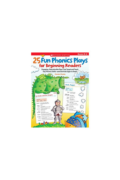 Scholastic Teaching Resources 25 Fun Phonics Plays for Beginning Readers: Engaging, Reproducible Plays That Target and Teach Key P