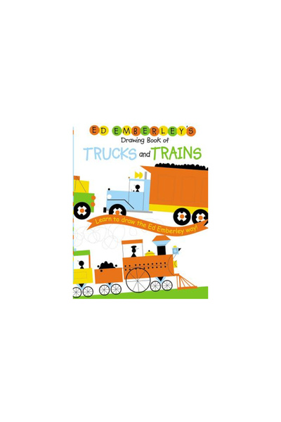 LB Kids Ed Emberley's Drawing Book of Trucks and Trains