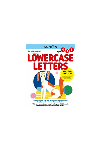 Kumon Pub North Amer Ltd My First Book of Lowercase Letters