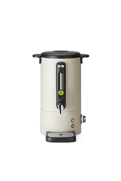 HENDI Fierbător pentru băuturi calde, alb mat, 9 L, design de Bronwasser