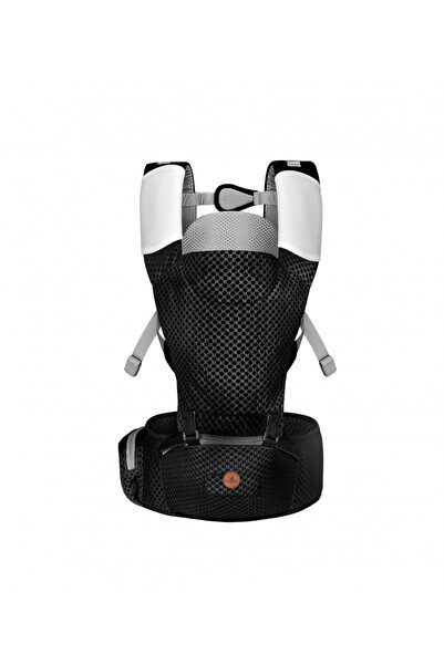 Cangaroo Ergonomic baby carrier with rigid base Mistral Black