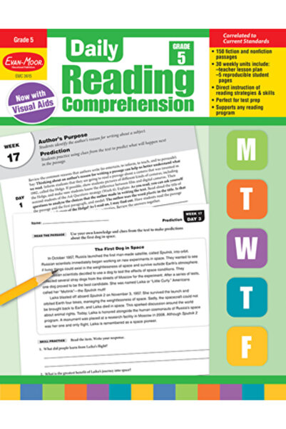 Evan-Moor Educ Publ Daily Reading Comprehension, Grade 5