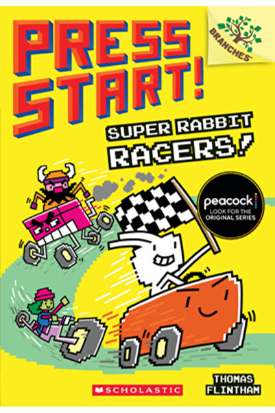Scholastic Bk Services Super Rabbit Racers!: A Branches Book (Press Start! #3)