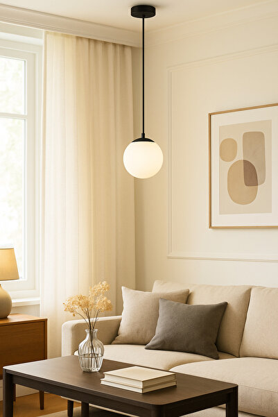 burenze Tonny Sarkıt Avize Glop Camlı Sarkıt Hol Antre Avizesi