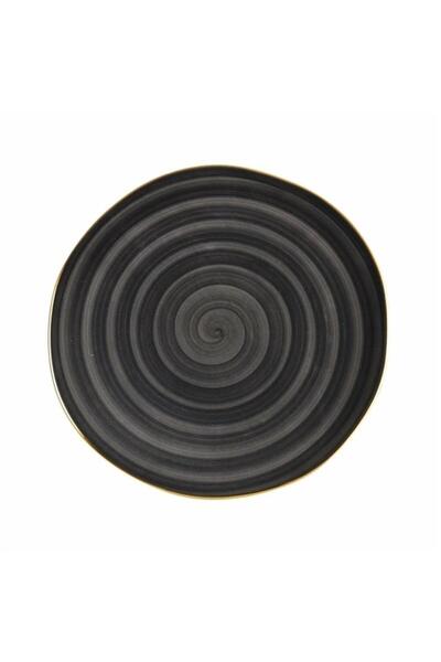 ÇIRPAN EV HELEZON FÜME 6'LI SERVİS TABAK 27CM