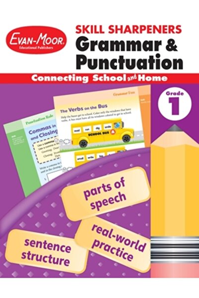 Evan-Moor Educ Publ Skill Sharpeners Grammar and Punctuation, Grade 1