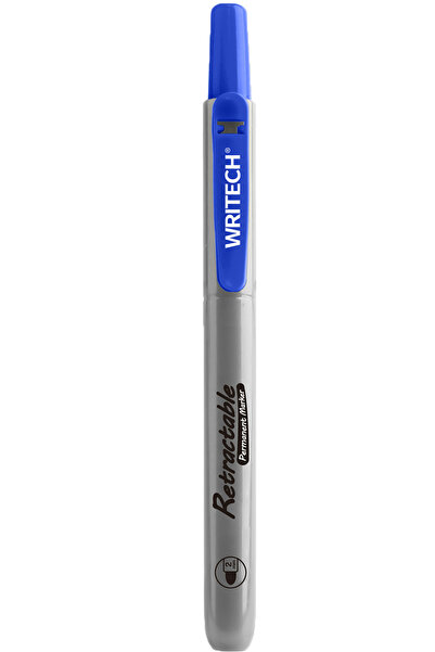 Writech Writech retractable permanent marker, various colors