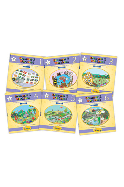 Jolly Learning Ltd Grammar 1 Workbooks 1-6 (in Print Letters)