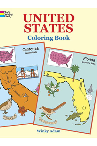 Dover Publications United States Coloring Book
