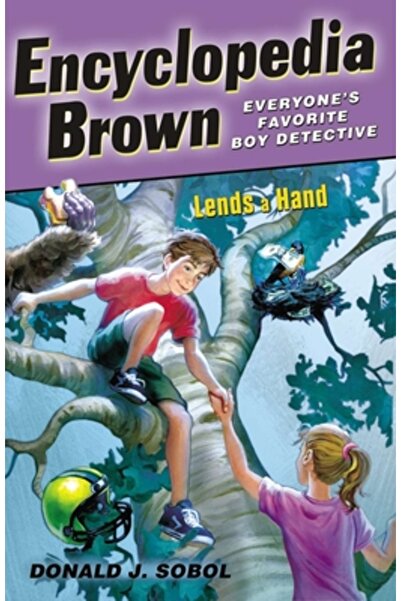 Puffin Books Encyclopedia Brown Lends a Hand