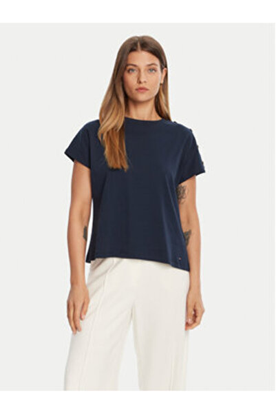 Tommy Hilfiger Γυναικείο T-Shirt WW0WW47455 Πολύχρωμο