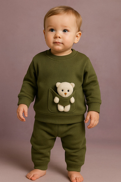 Lino Baby OYUNCAK AYILI UNISEX ALT ÜST BEBEK TAKIM 6-24 AY