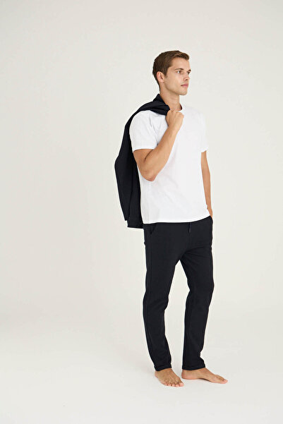 KLY 92% Cotton Men's Top and Bottom Jacket Set Outerwear Stylish Design