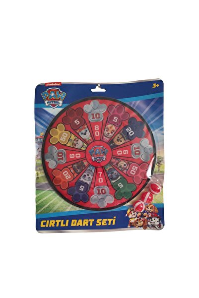 minivo مجموعة دارت فيلكرو مع شخصيات حيوانات باو باترول - لعبة هدف آمنة للأطفا...