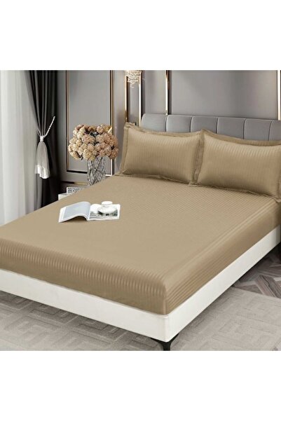 Casa de Vis Cearșaf de pat cu elastic + 2 fețe de pernă, 180/200, Casa de Vis...