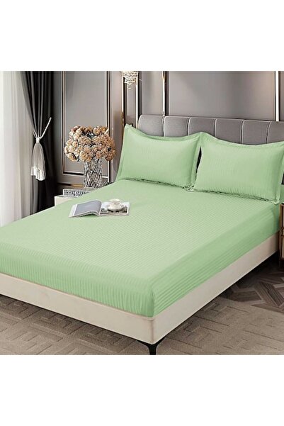 Casa de Vis Bed sheet with elastic + 2 pillowcases, 180/200, Casa de Vis, DH-02