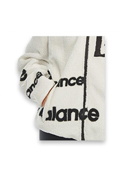 New Balance Unc3358 Nb Lifestyle Unisex Sweat Fleece Λευκό Unisex Ζακέτα