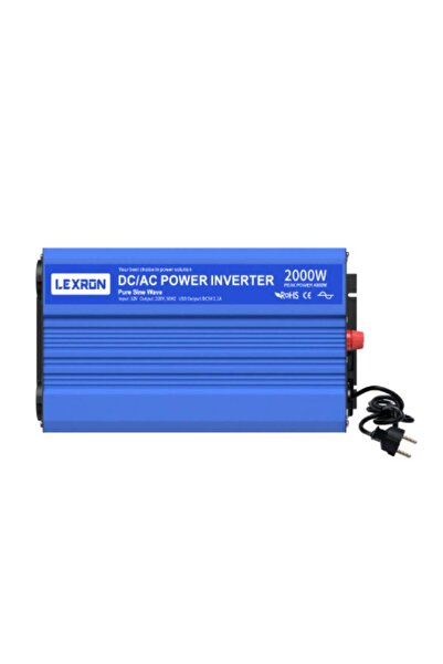 12 V 2000 W Tam Sinüs İnverter - UPS