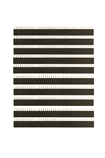 choice2 10 قطع 40P أنثى 10 قطع 1x40Pin 2.54mm صف واحد أنثى + 10 قطع 1x40 ذكر ...