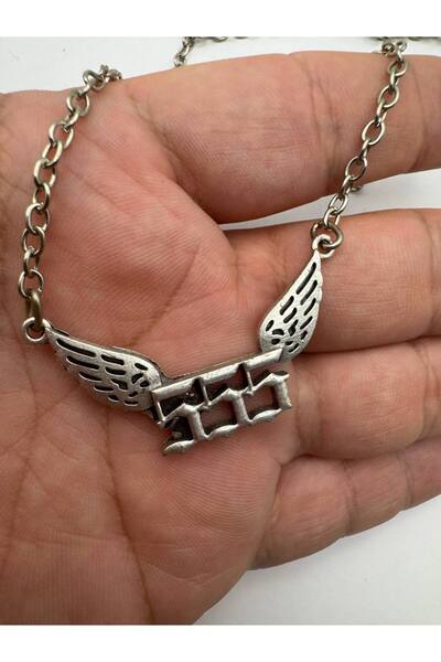 Yuchicly قلادة 555 ملائكة للنساء والرجال - روحانية وذات معنى