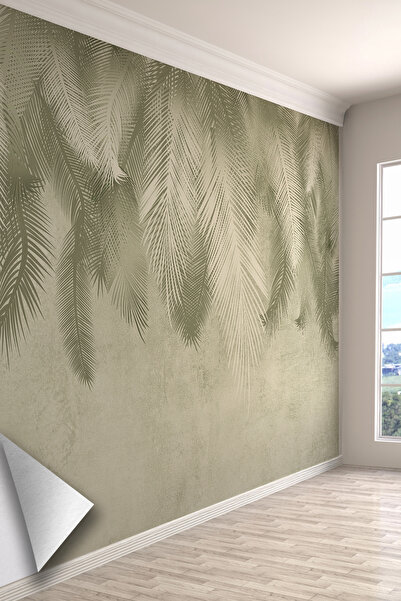 dreamwall Doğal Yeşil Tropikal Yapraklı Duvar Kağıdı
