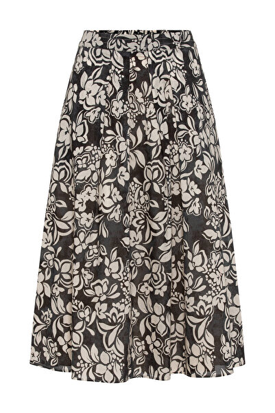 Olsen Fustă de damă în linie A 16001506 Multicoloră