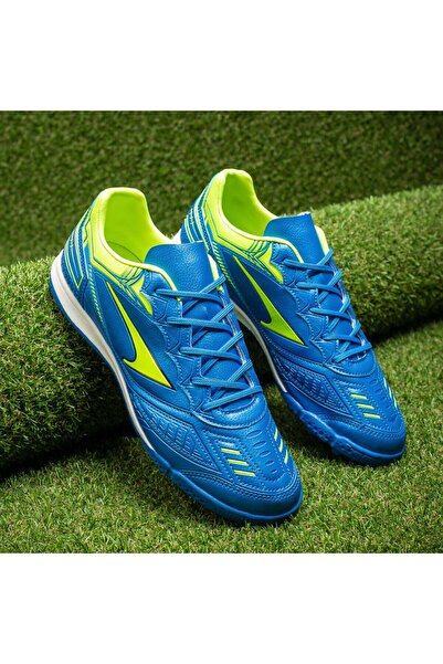 Modlet.ro Ghete de fotbal pentru bărbați, albastre și verzi, pentru gazon art...