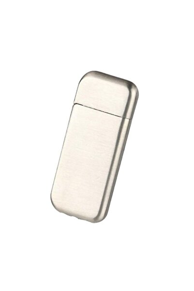 dalimag Brichetă metalică subțire - rezistentă la vânt, reîncărcabilă, argint...