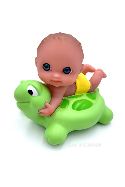 JC TOYS Papusa Bebelus la inot cu saltea broscuta