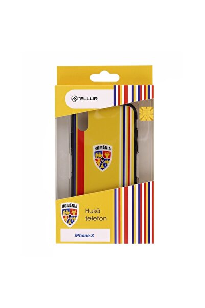 TELLUR Protective Case FRF Glass Print Suporter for Apple iPhone X / iPhone XS