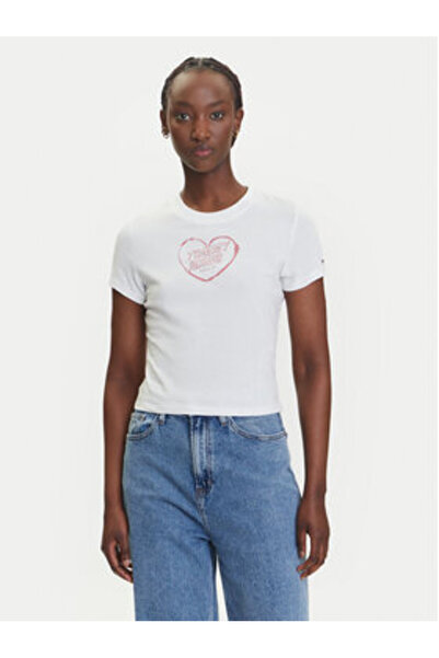 Tommy Jeans Tricou damă DW0DW21390 multicolor