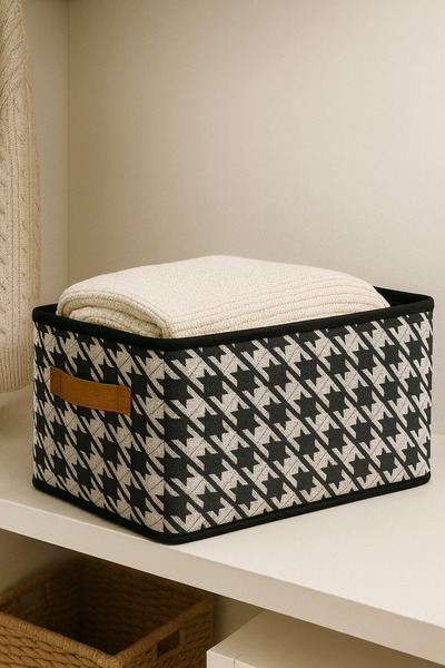 Sertil 2 Pieces 45X25X20 Steel Framed In-Cabinet Shelf Organizer Foldable Clo...