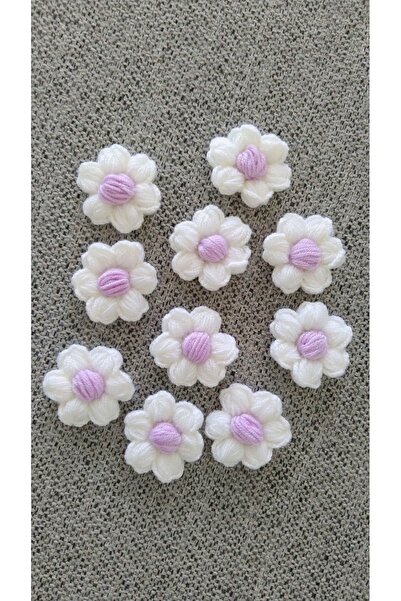 ruhefza Daisy Motif 10 Pieces (Lila)