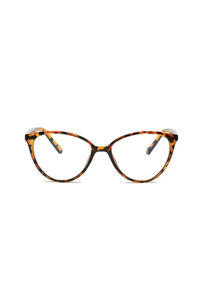 Eyesofia Sirius Leopard Frame Women's Blue Block Blue Light Filter Glasses
