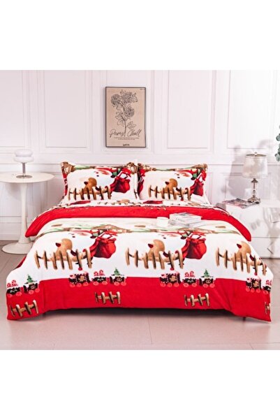 Casa de Vis Set de lenjerie de pat dublu, online, Cocolino, 4 piese, cu elast...