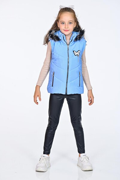 Kamex ДІВЧАТКО З ГЕРБОМ ЗИМОВИЙ НАДУВНИЙ ЖИЛЕТ