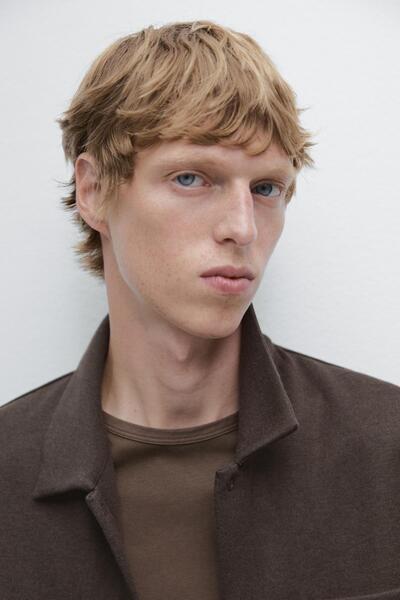 Massimo Dutti Cep detaylı çıtçıt düğmeli ince ceket