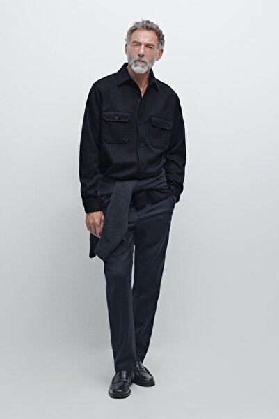 Massimo Dutti Göğüs cepli ince ceket