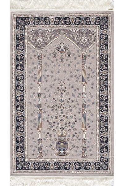 Turkrugs Saray Halı Alem Serisi Namazlık – Modal ipek İplik, Yumuşak Dokulu v...