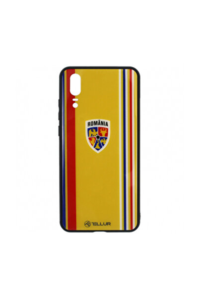 TELLUR TPU Case with Glass Back for Huawei P20, Multicolor