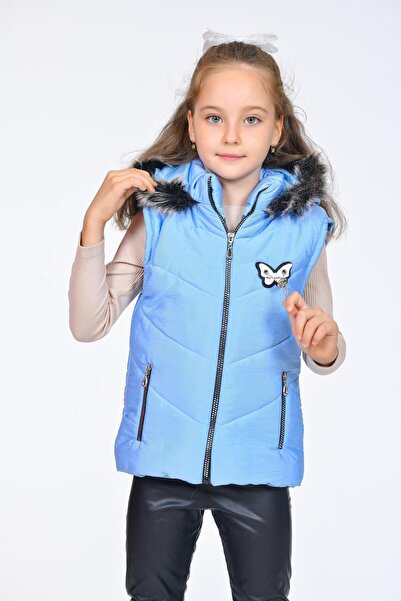 Kamex ДІВЧАТКО З ГЕРБОМ ЗИМОВИЙ НАДУВНИЙ ЖИЛЕТ