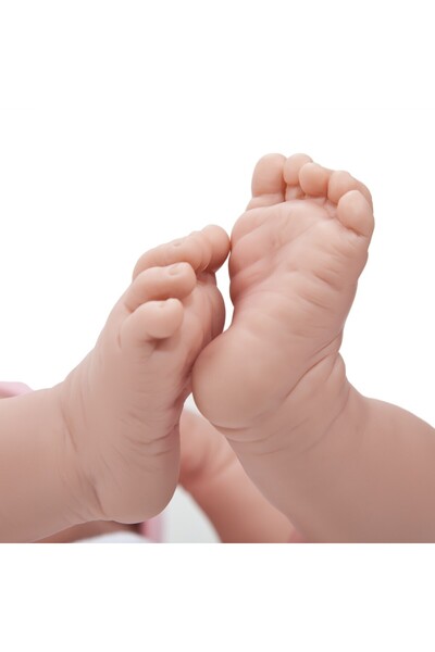 JC TOYS Baby doll La newborn RG in pink outfit 38 cm