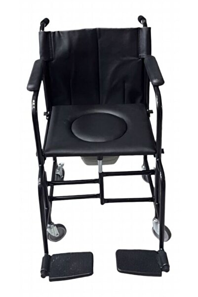 Luaviaa Siyah Ev Tipi Tekerlekli Sandalye