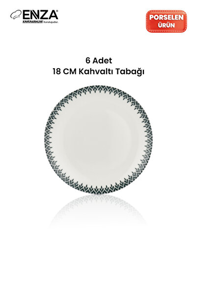 Enza Defne Porselen Kahvaltı Takımı 14 Parça