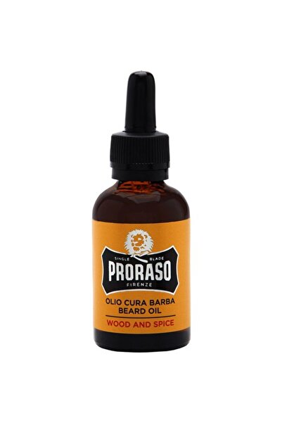 Proraso زيت العناية باللحية توابل خشبية 30 مل