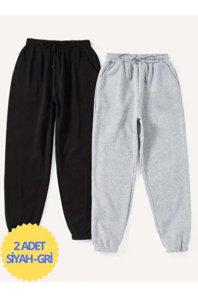 FİTGO Kız Çocuk 2'Li Pijama Alt