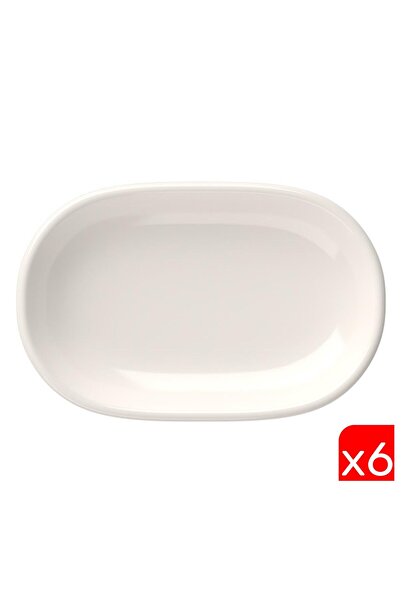 tabakevi Tabak Evi Magnus Oval Kayık Tabak 27,50x17,50x3cm 6 LI