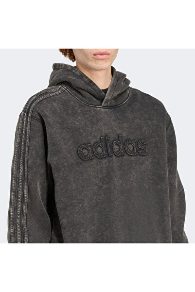 adidas Sh Hoodie Men's Gray Sweatshirt