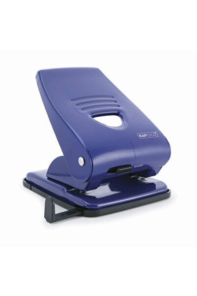 Rapesco Perforator metalic 835, 40 de coli, albastru