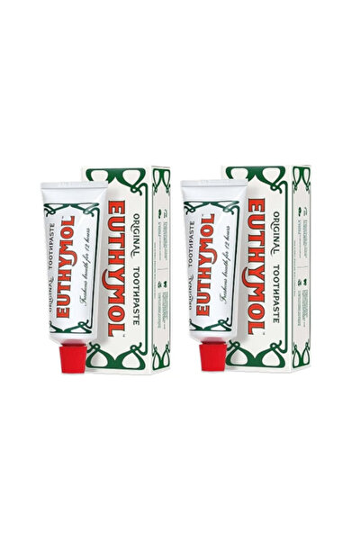 EUTHYMOL معجون أسنان أصلي أبيض 2 × 75 مل